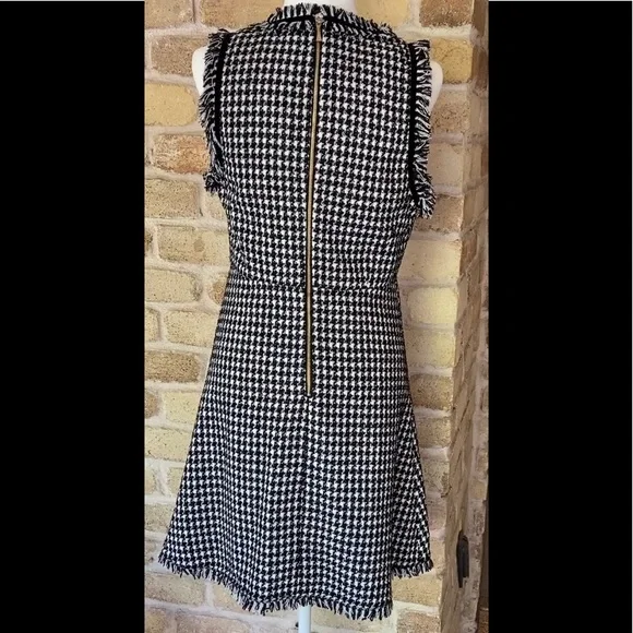 Kate Spade Houndstooth Tweed Dress NWT